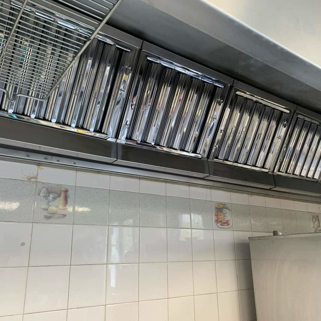 Sparking clean kitchen extraction